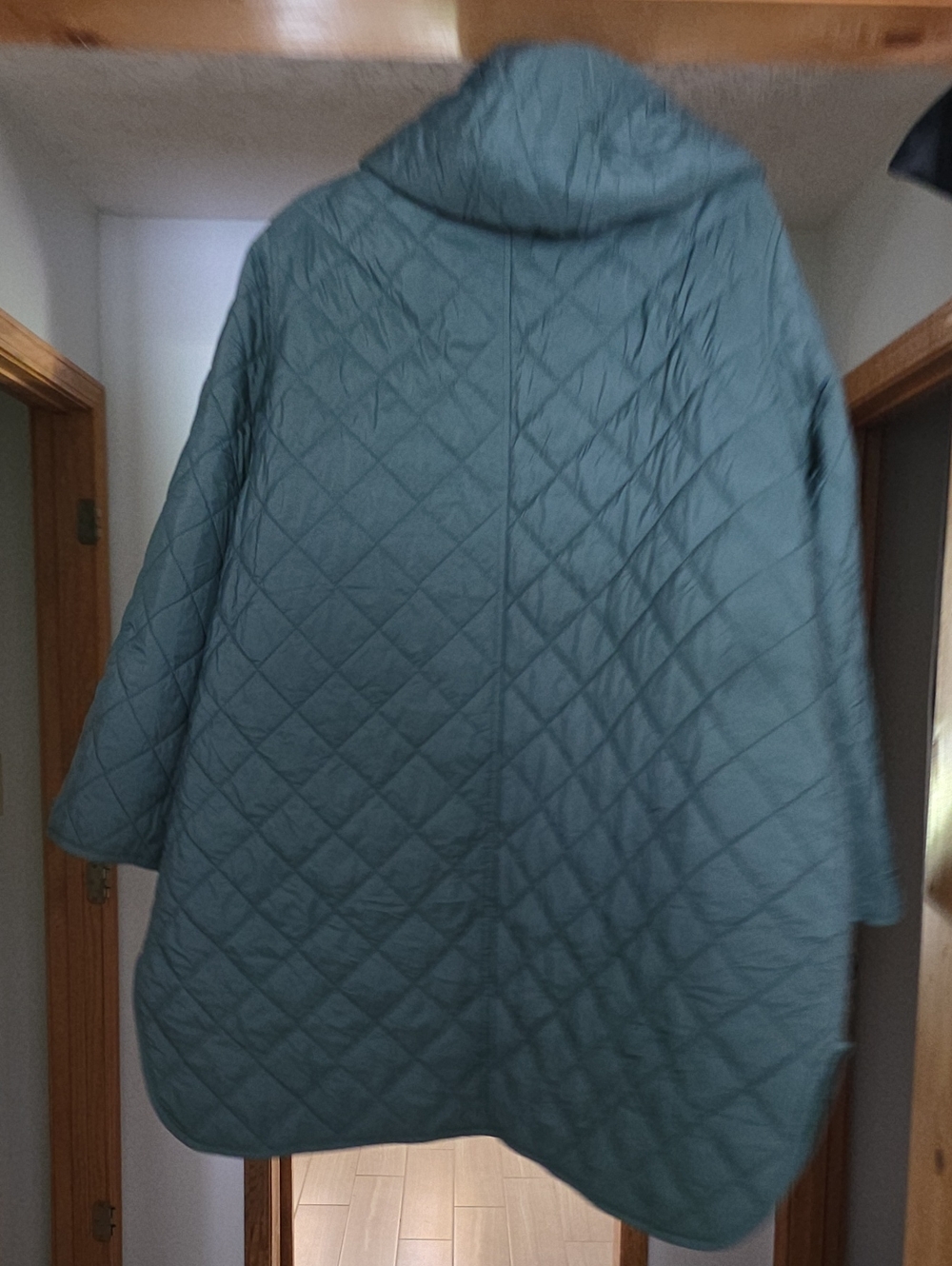 Old Navy Quilted Hooded Jacket - Green - Picture 2 of 2